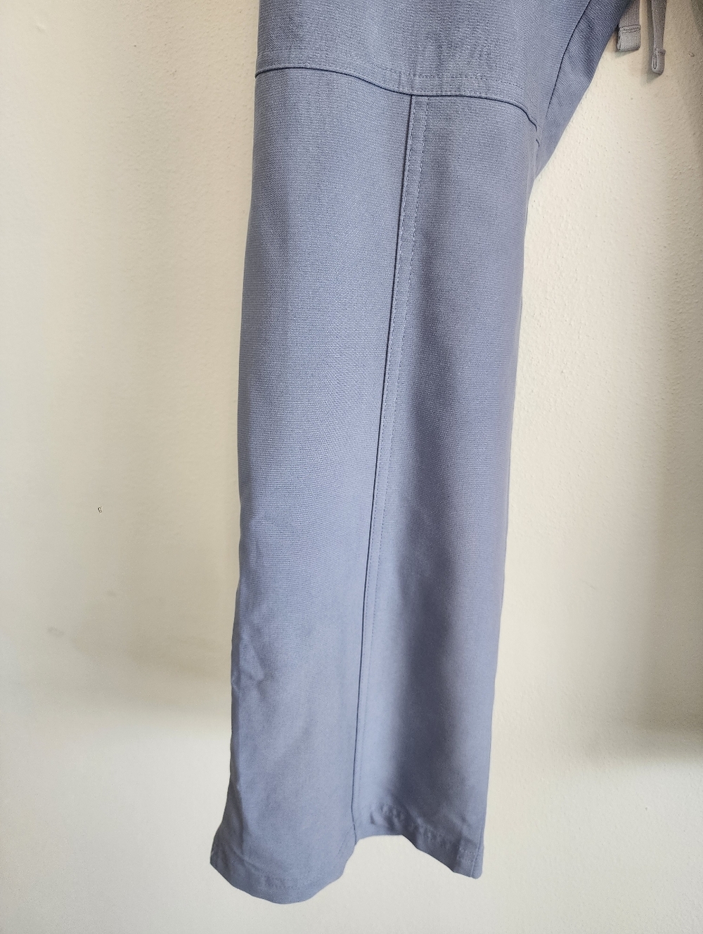 FIGS Vapor Blue Space Dye Rafaela Top & Kade Cargo Pant Scrub Set Size Large - Picture 12 of 15